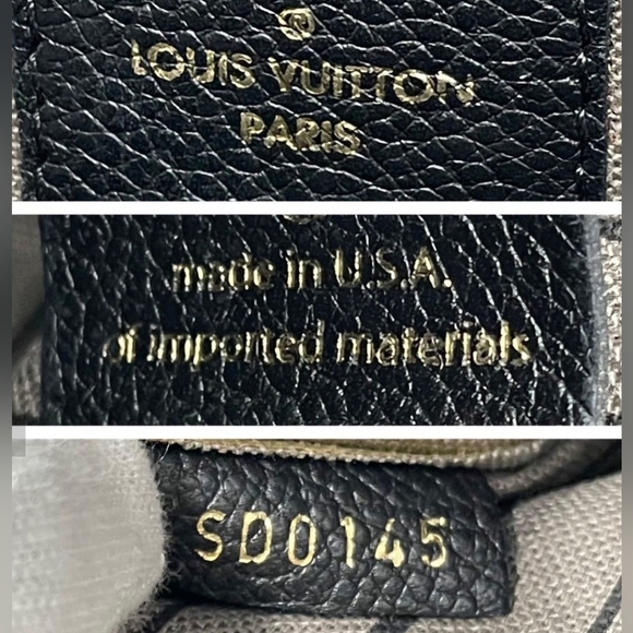 Louis Vuitton Black Empreinte Montaigne MM Two-way Bag - Picture 15 of 16